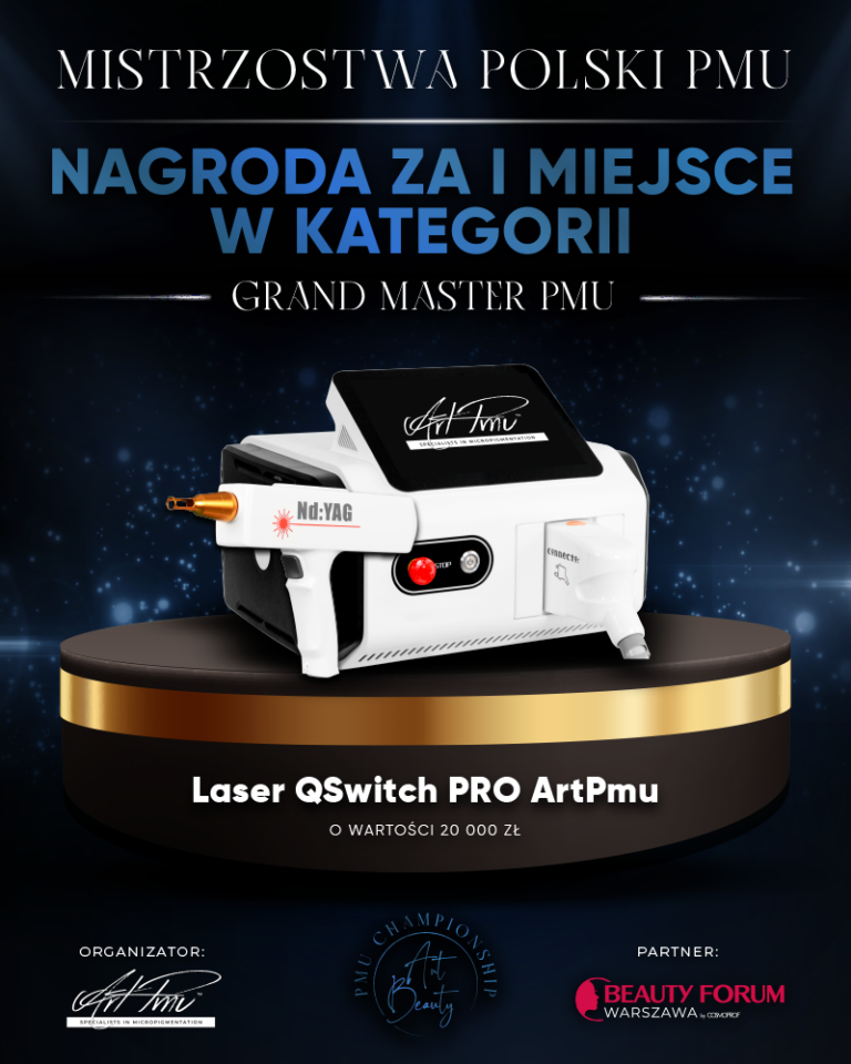 Nagroda za pierwsze miejsce w kategorii Grand Master - Laser QSwitch PRO ArtPMU o wartości 20000zł