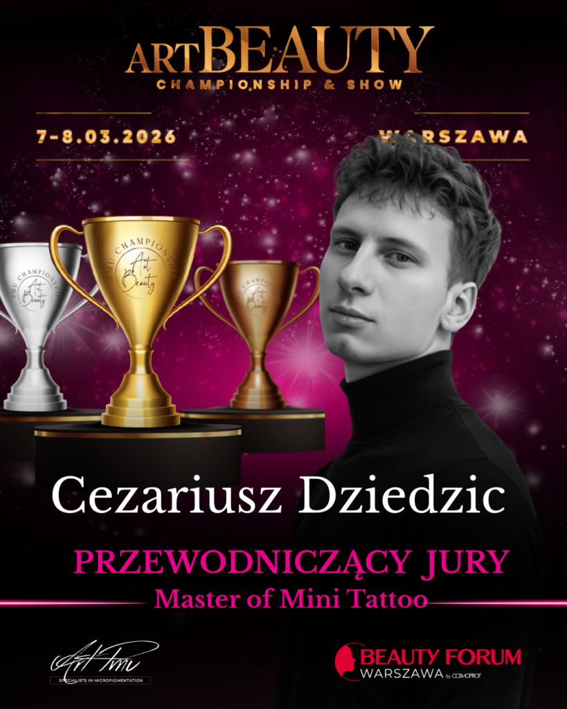 Przewodniczący Jury Mater Of Mini Tattoo - Cezariusz Dziedzic