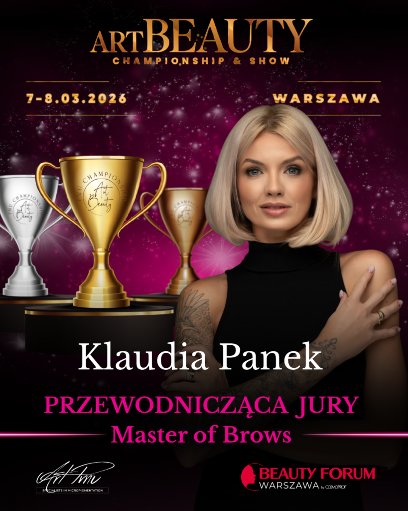 Przewodnicząca Jury Master Of Brows - Klaudia Panek