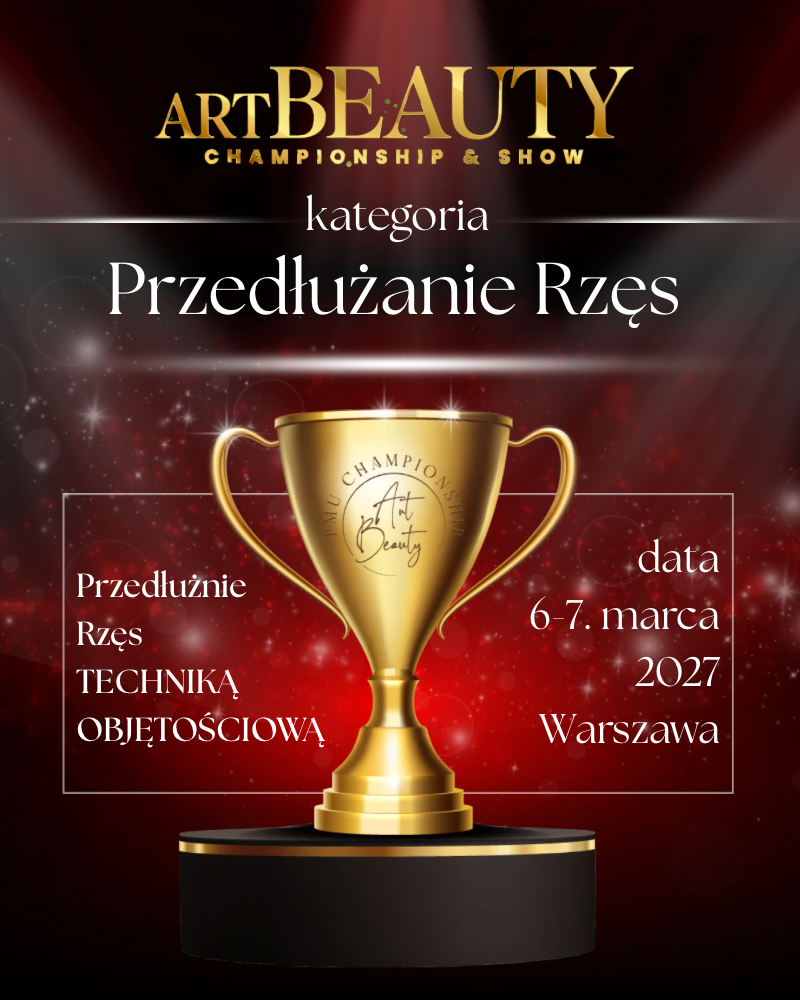 Plakat kategorii Przedłużanie Rzęs , 6-7 marca 2027, Warszawa