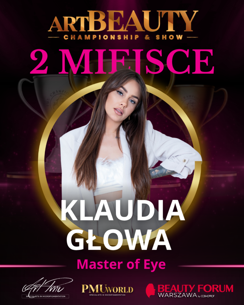 Drugie miejsce w kategorii Master Of Eyes - Klaudia Głowa