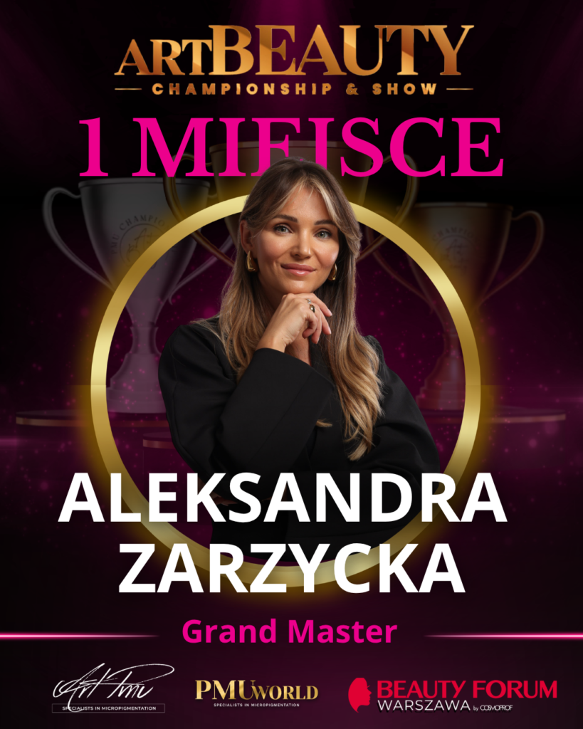 Pierwsze miejsce w kategorii Grand Master - Aleksandra Zarzycka