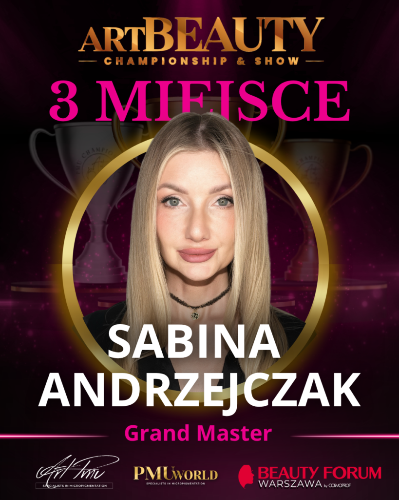 Trzecie miejsce w kategorii Grand Master - Sabina Andrzejczak