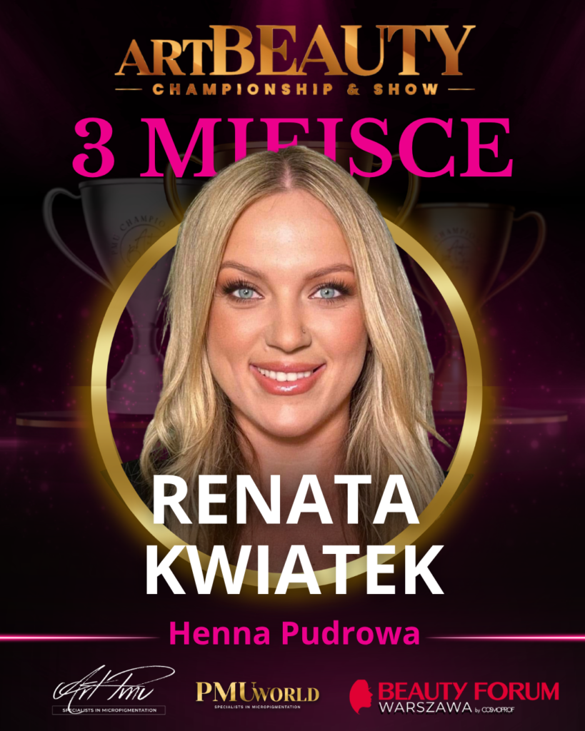 Trzecie miejsce w kategorii Henna Pudrowa - Renata Kwiatek