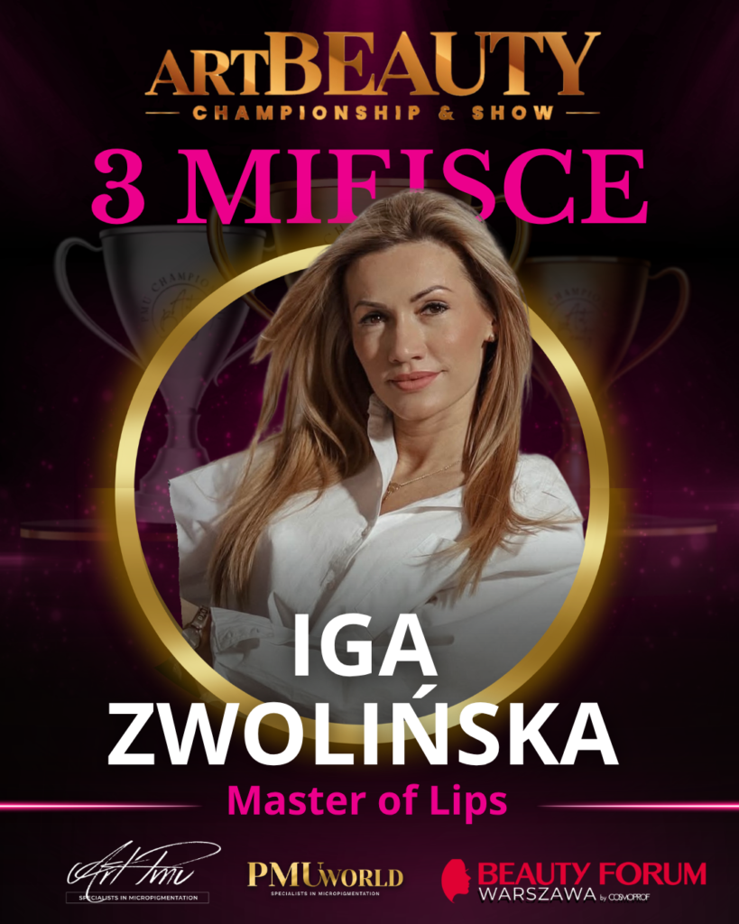Trzecie miejsce w kategorii Master Of Lips - Iga Zwolińska