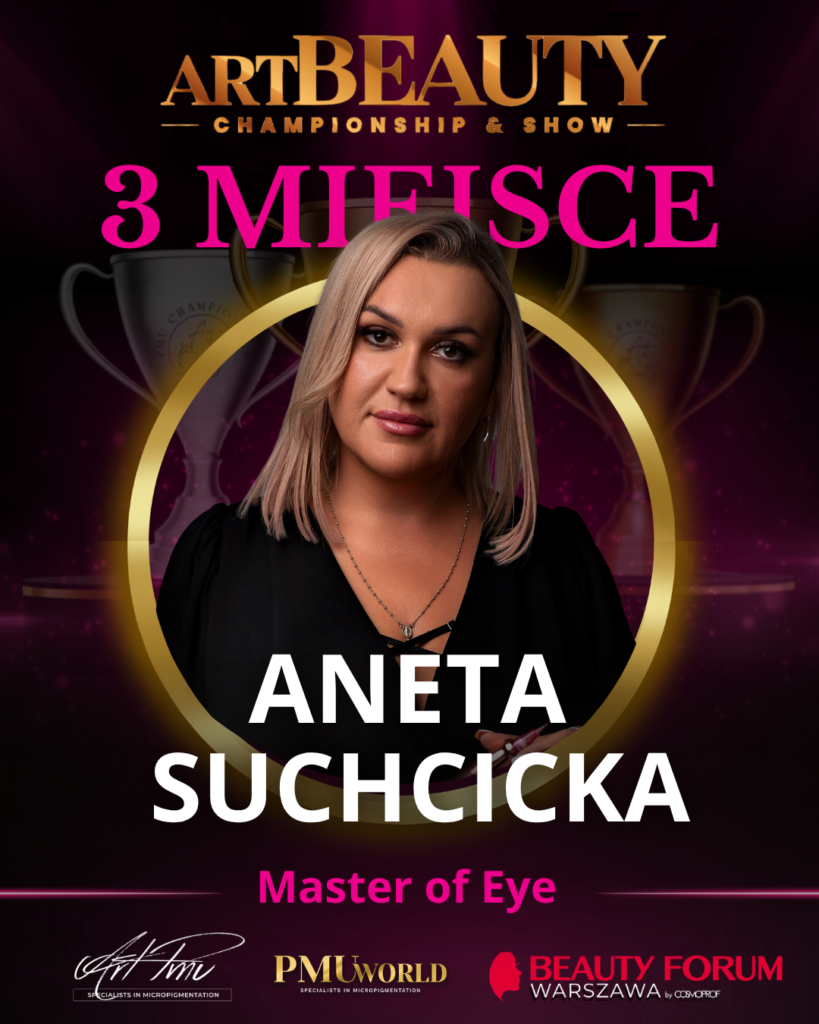 Trzecie miejsce w kategorii Master Of Eyes - Aneta Suchcicka