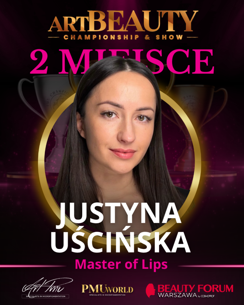 Drugie miejsce w kategorii Master Of Lips - Justyna Uścińska